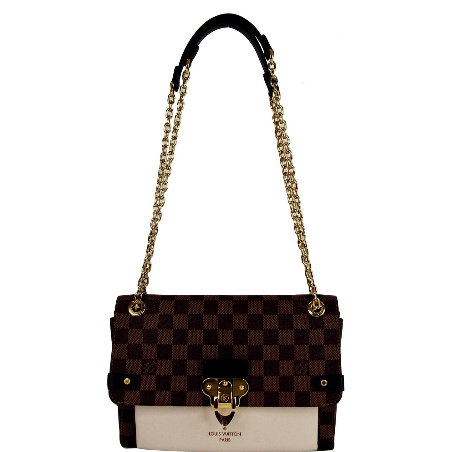 Louis Vavin Pm Damier Ebene Shoulder Bag Brown Bag Brown