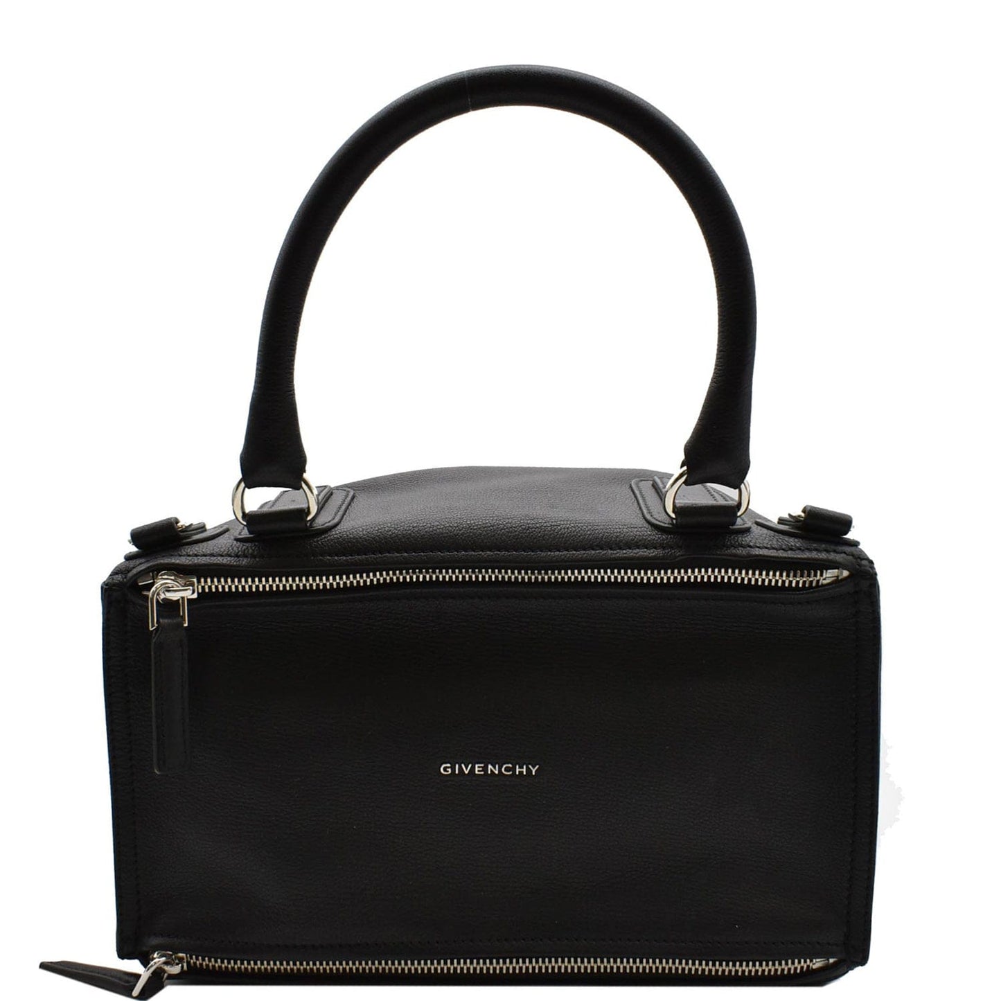 Givenchy Pandora Shoulder Bag Leather Black