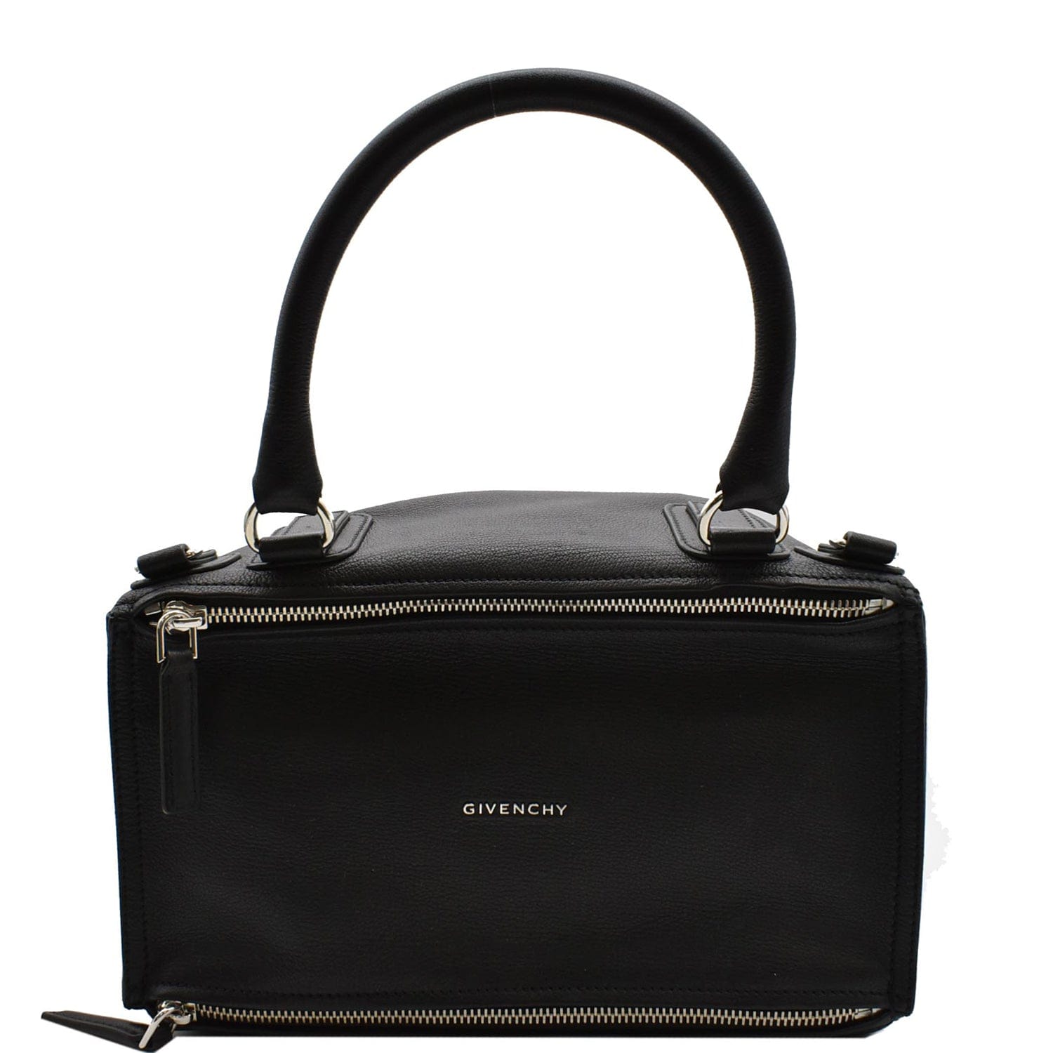 Givenchy Pandora Shoulder Bag Leather Black