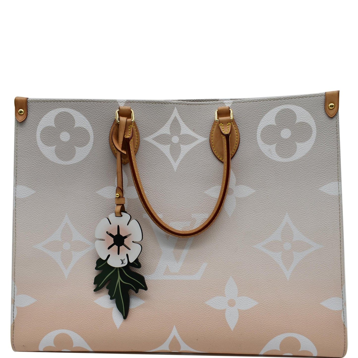 Louis Pool Onthego Gm Shoulder Bag Brume Monogram