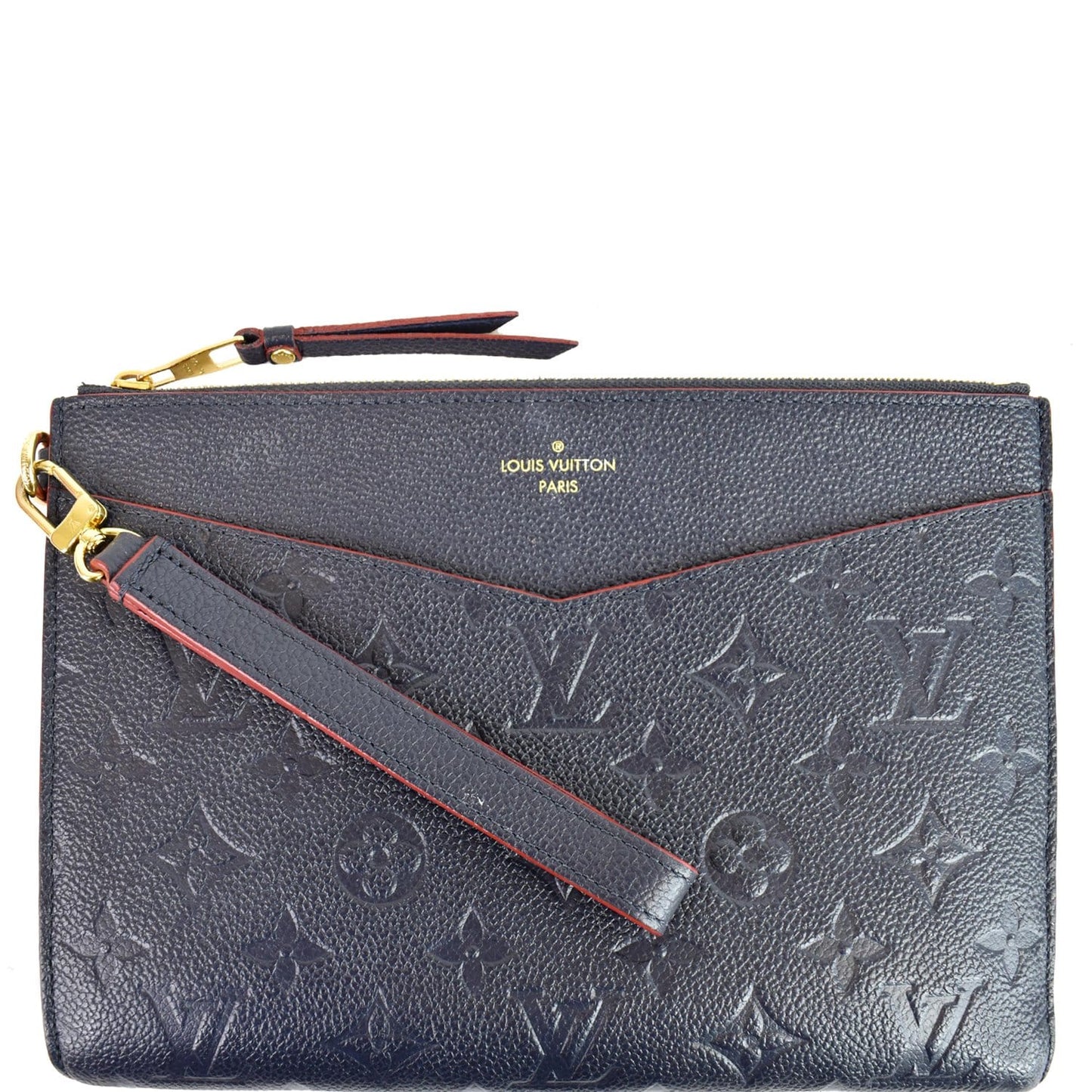 Louis Melanie Mm Empreinte Clutch Bag Monogram Black