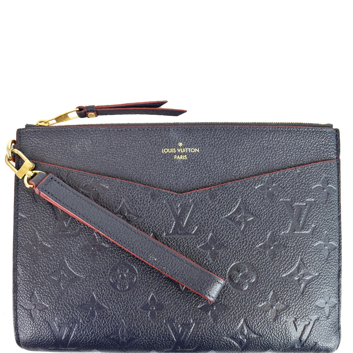Louis Melanie Mm Empreinte Clutch Bag Monogram Black
