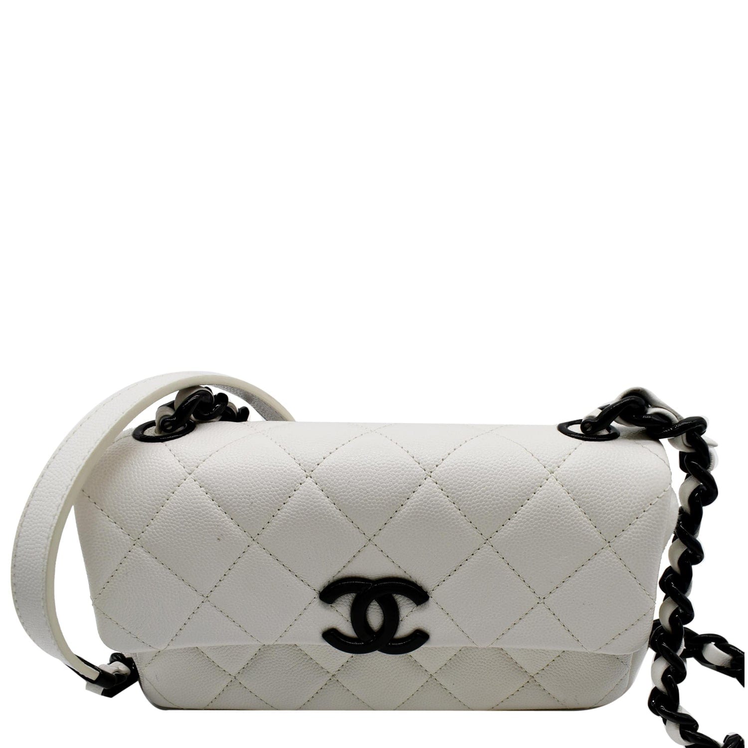 Chanel My Everything Small Caviar Flap Shoulder Bag Leather Quilted