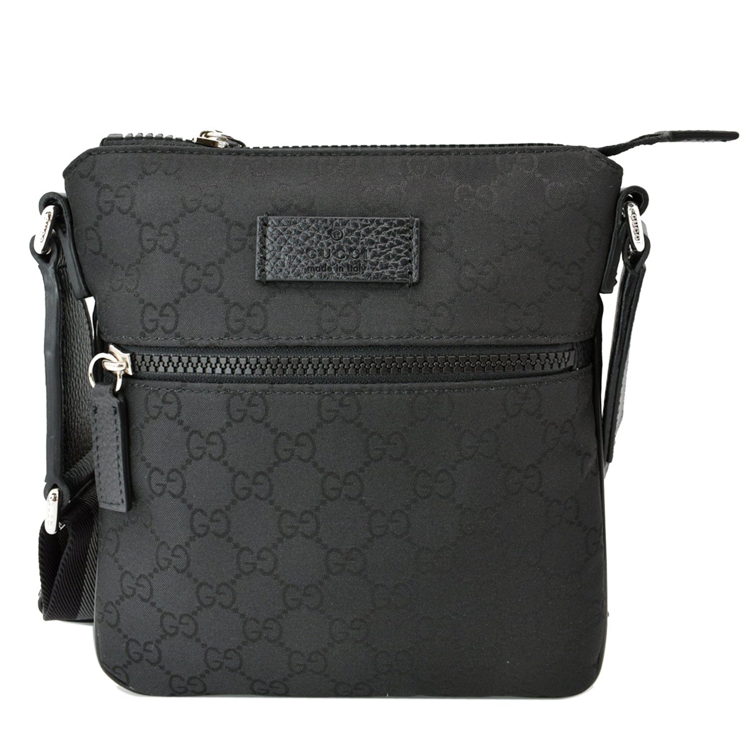 Gucci Messenger Bag Canvas Nylon Crossbody Bag