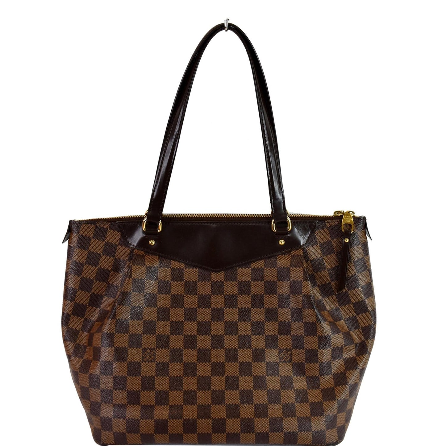 Louis Westminster Gm Damier Ebene Tote Shoulder Brown Shoulder Bag Brown 2