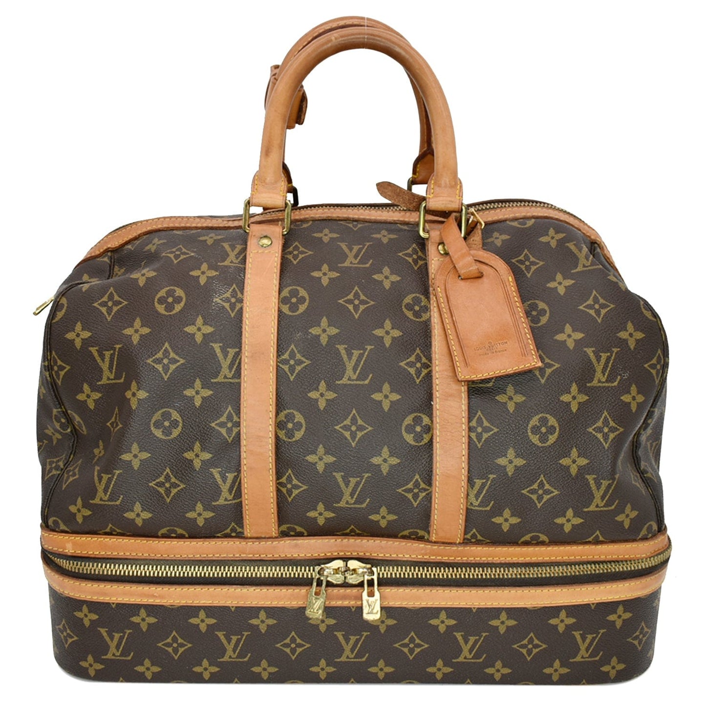 Louis Sac Sport Boston Travel Bag Canvas Monogram