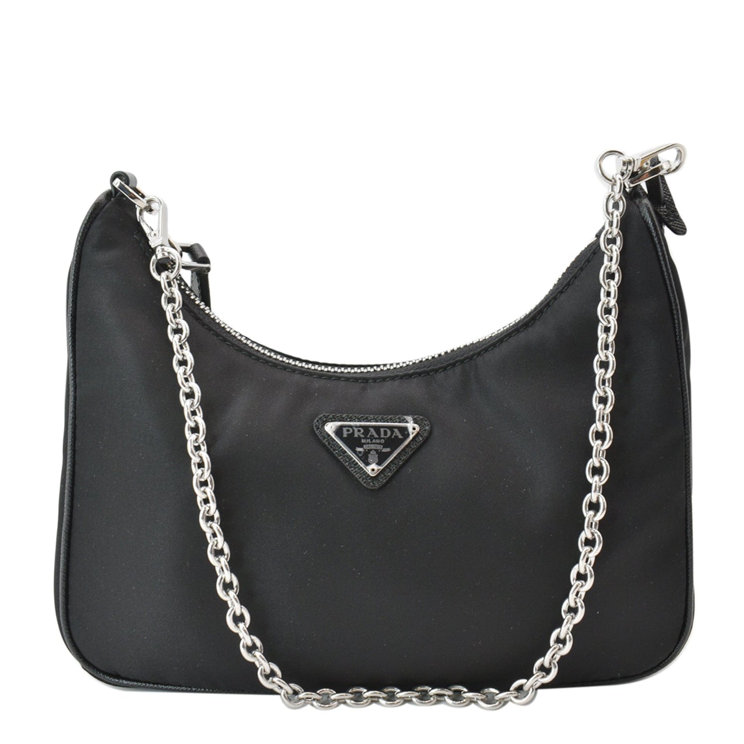 Prada Re Edition Shoulder Bag Nylon Black Crossbody Bag