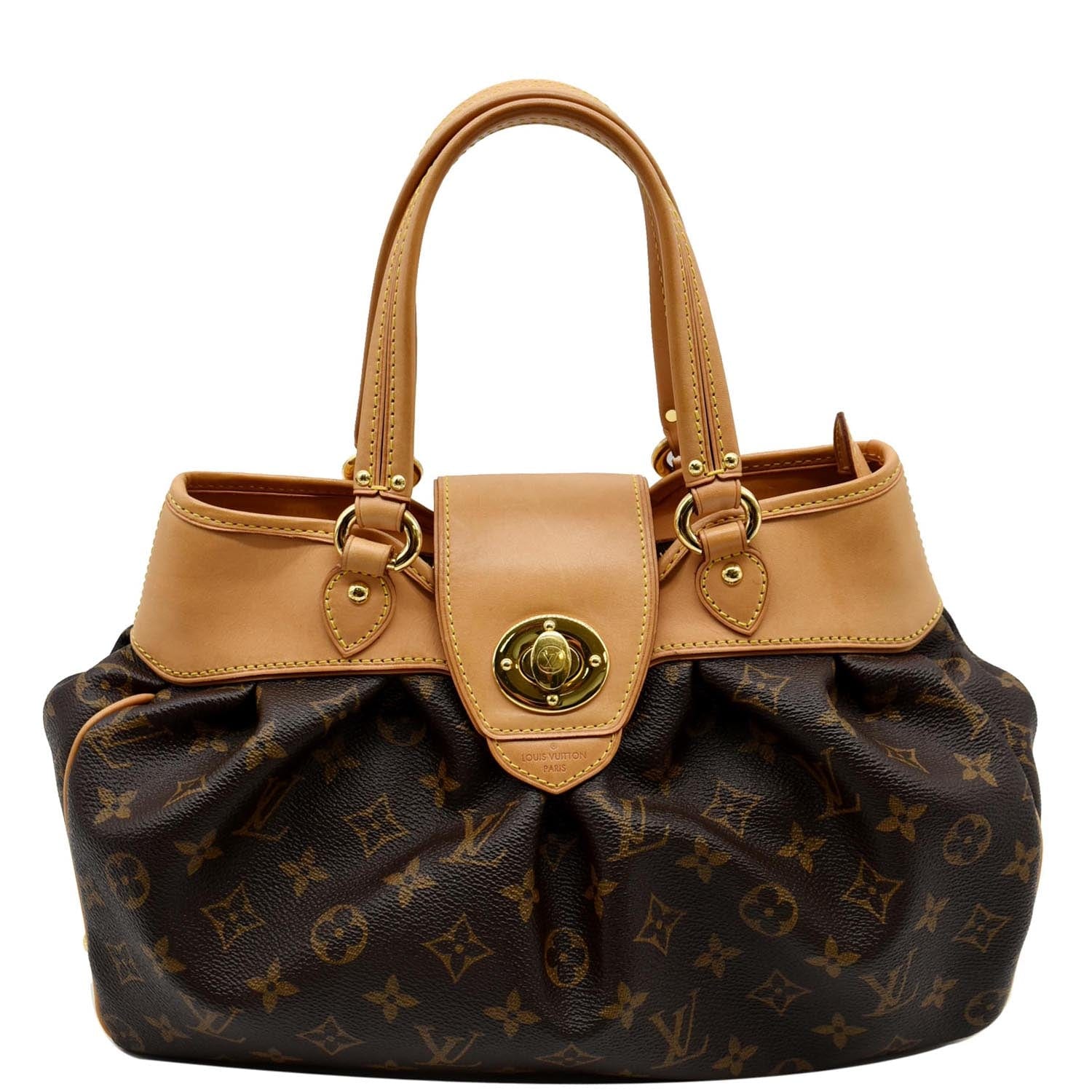 Louis Boetie Pm Satchel Bag Canvas Monogram Travel Bag
