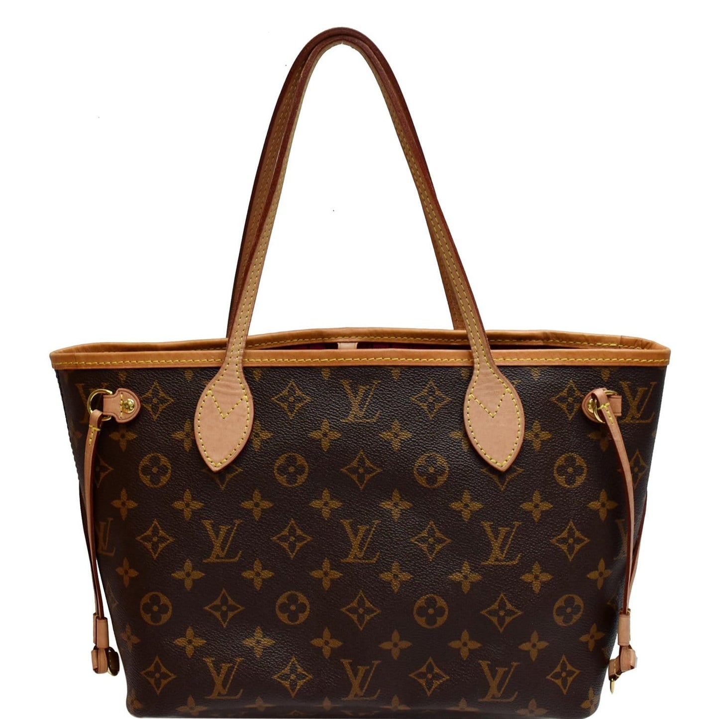 Louis Neverfull Pm Tote Bag Canvas Monogram Shoulder Bag