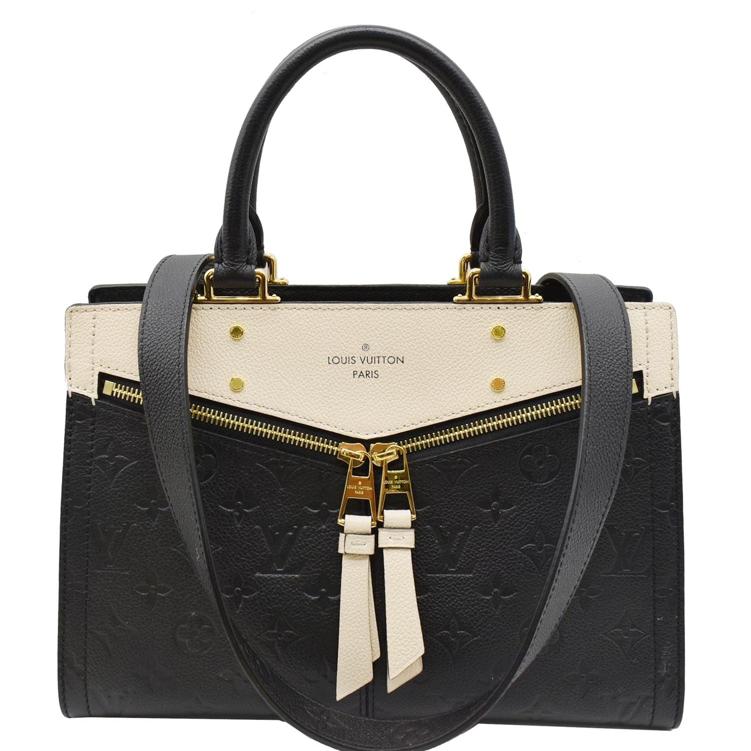 Louis Sully Pm Empreinte Shoulder Bag Leather Monogram