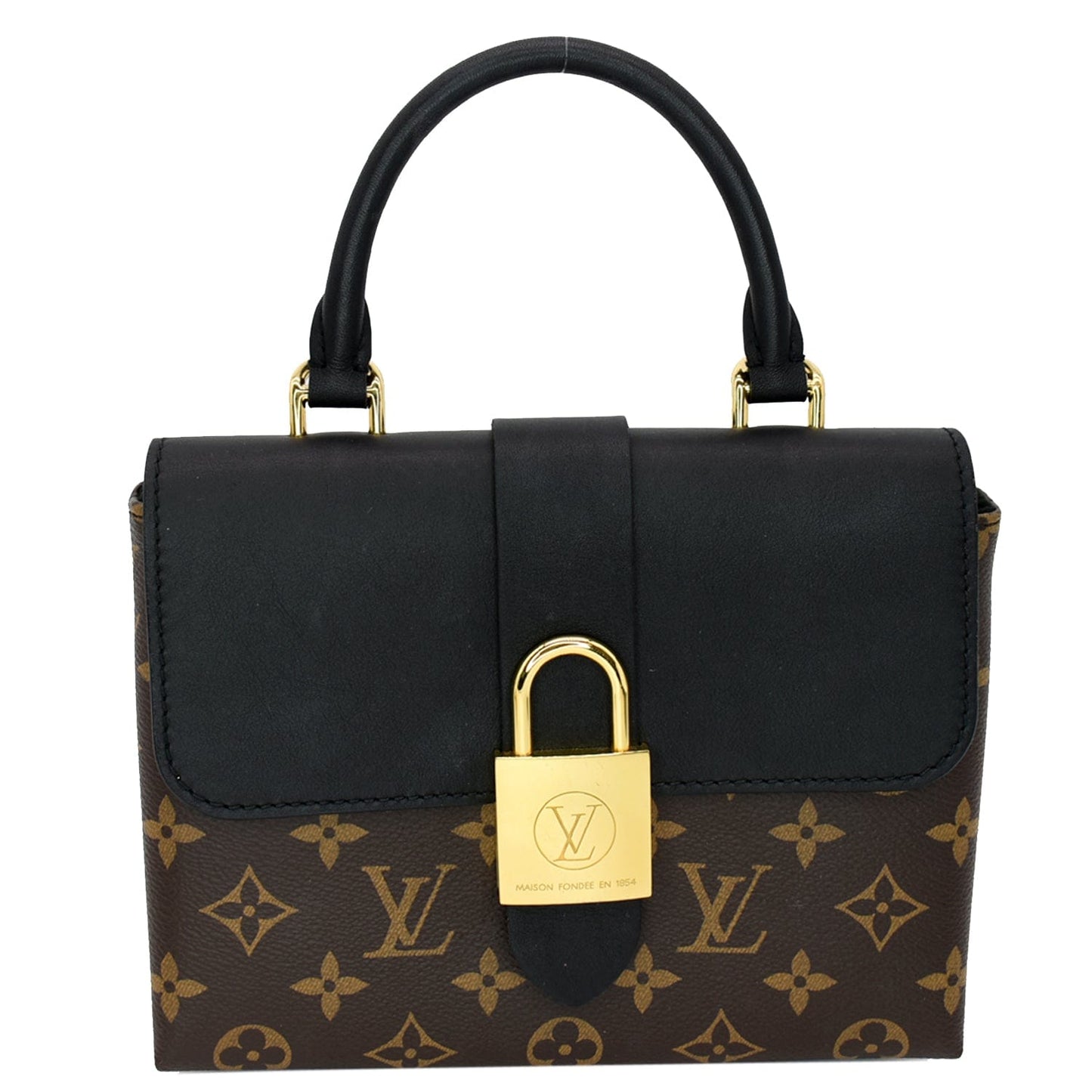 Louis Locky Bb Crossbody Bag Canvas Monogram