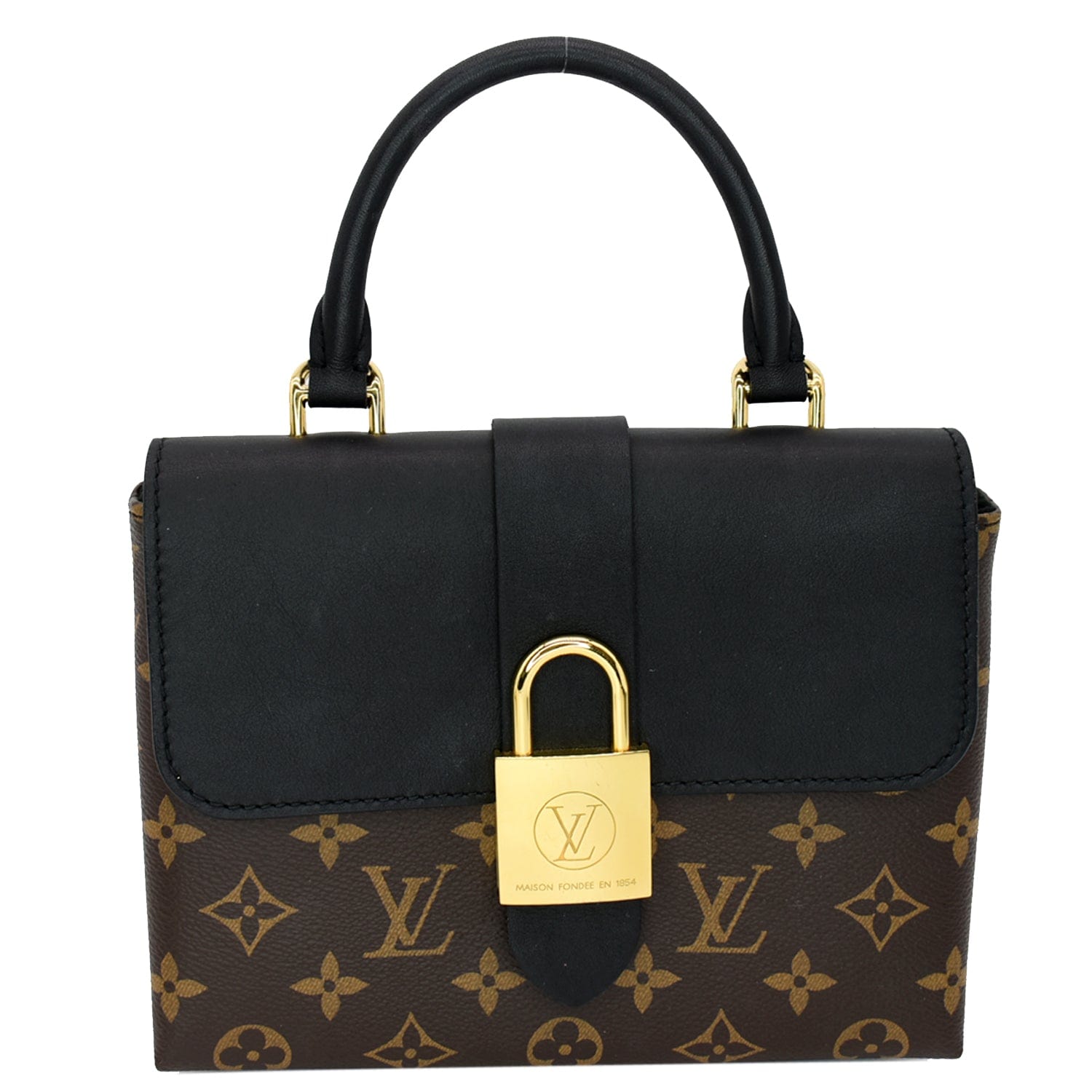 Louis Locky Bb Crossbody Bag Canvas Monogram