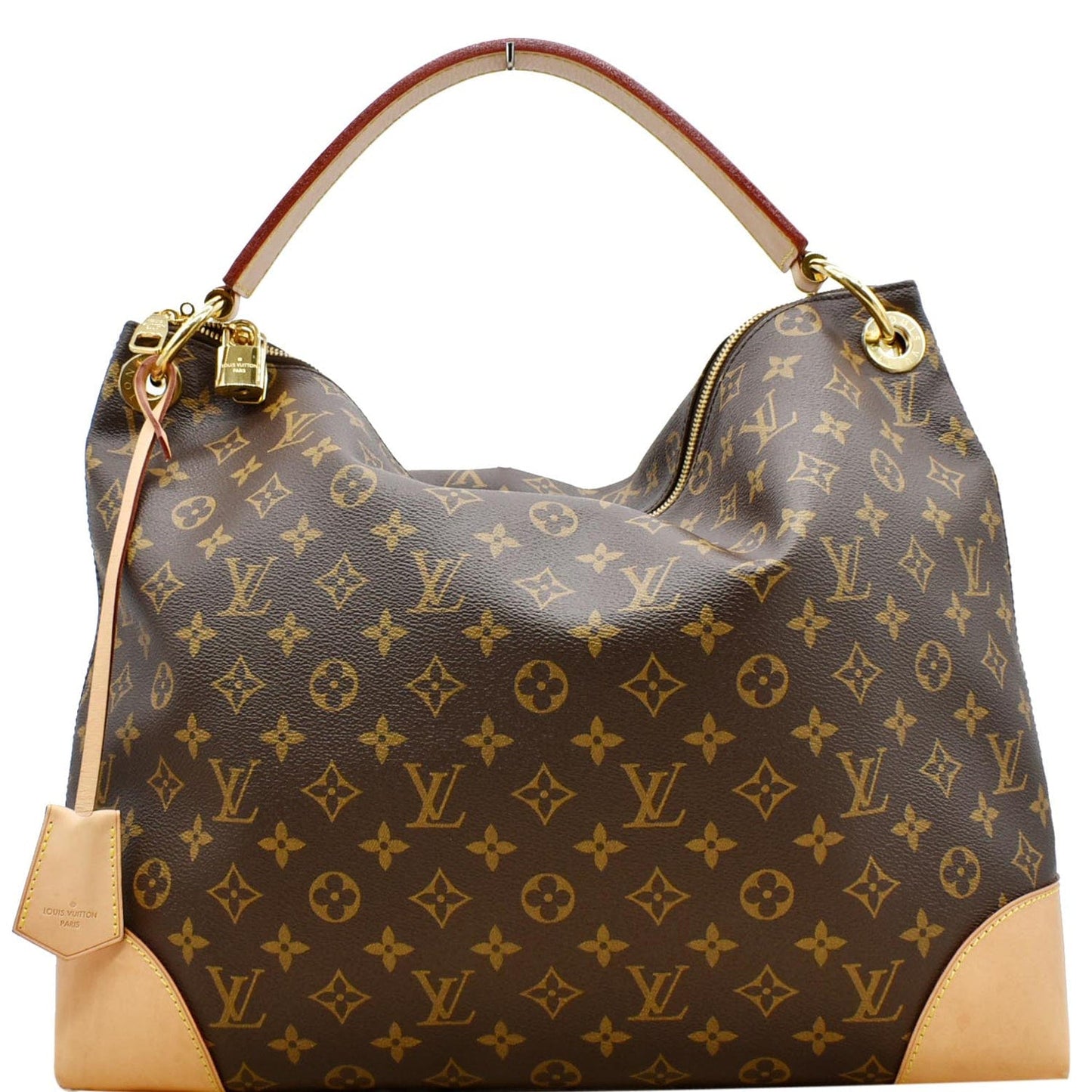 Louis Berri Pm Shoulder Bag Canvas Monogram