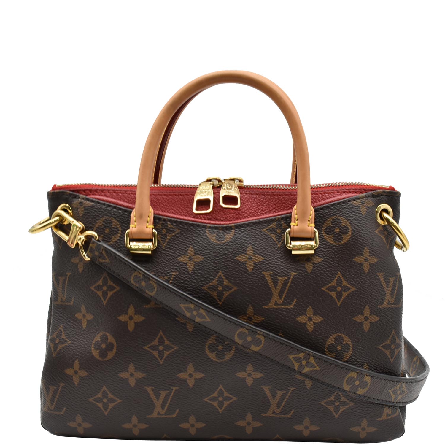 Louis Pallas Bb Satchel Crossbody Bag Canvas Monogram