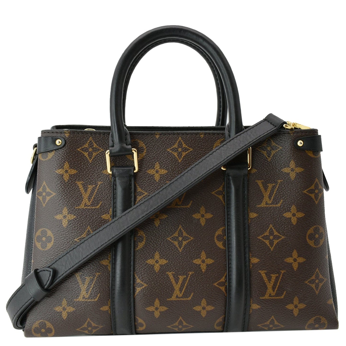 Louis Soufflot Bb Shoulder Crossbody Bag Canvas Monogram