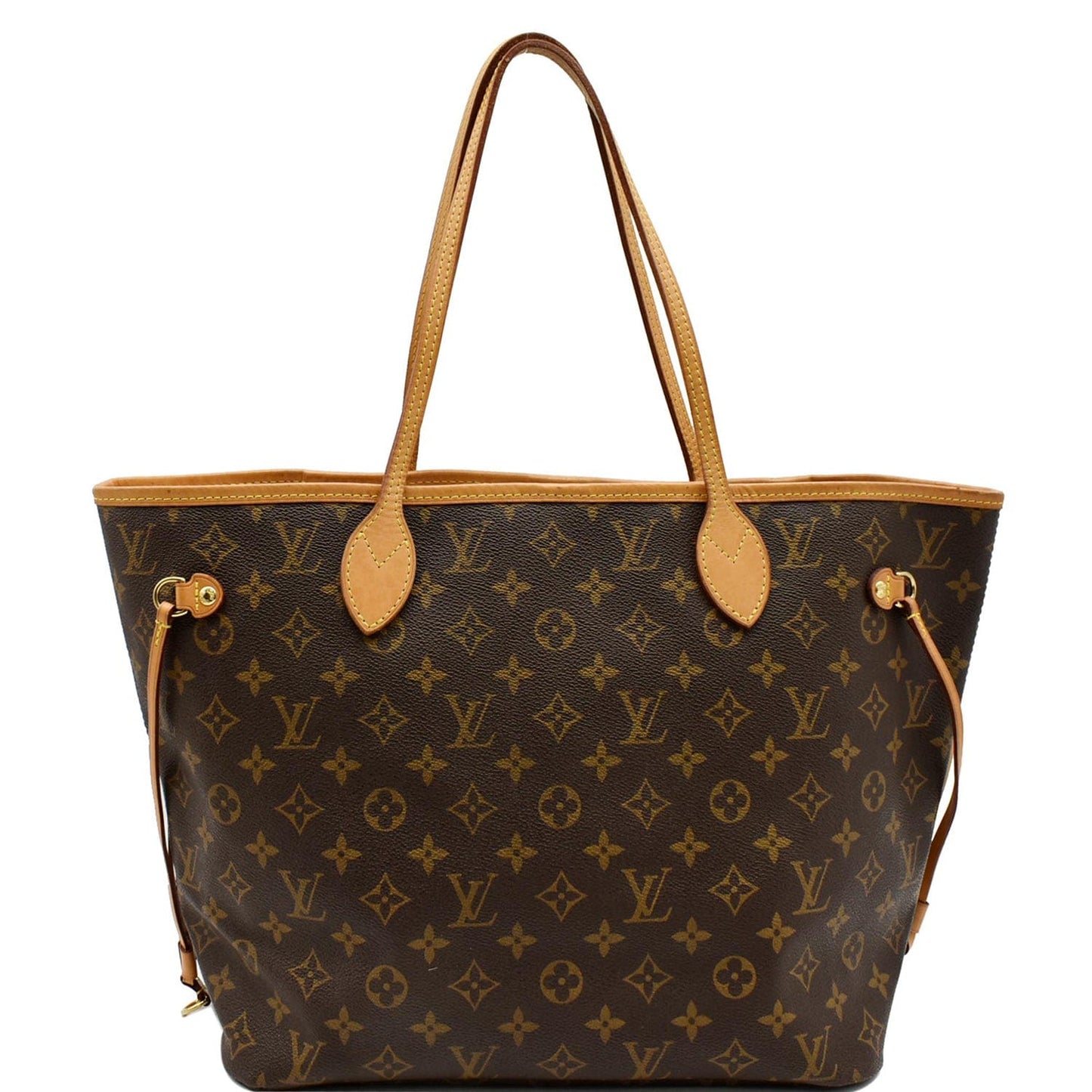 Louis Neverfull Mm Shoulder Bag Canvas Monogram Brown 3