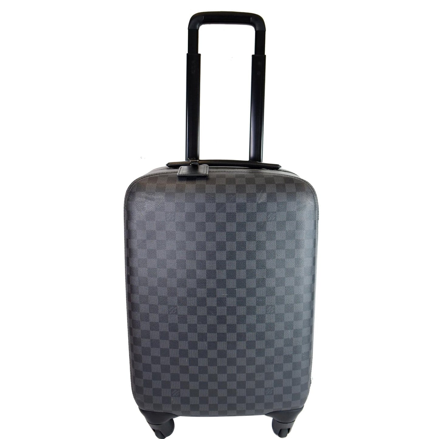 Louis Zephyr Damier Graphite Rolling Suitcase Luggage Black Travel Bag