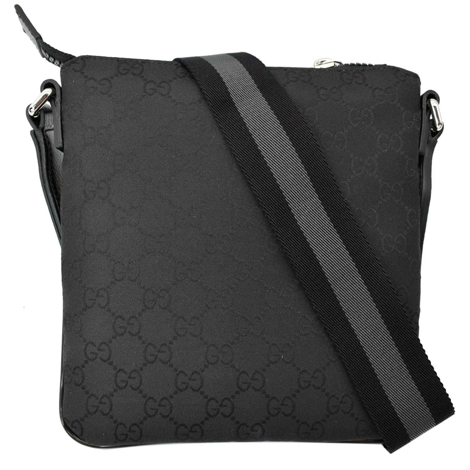 Gucci Messenger Bag Canvas Nylon Crossbody Bag