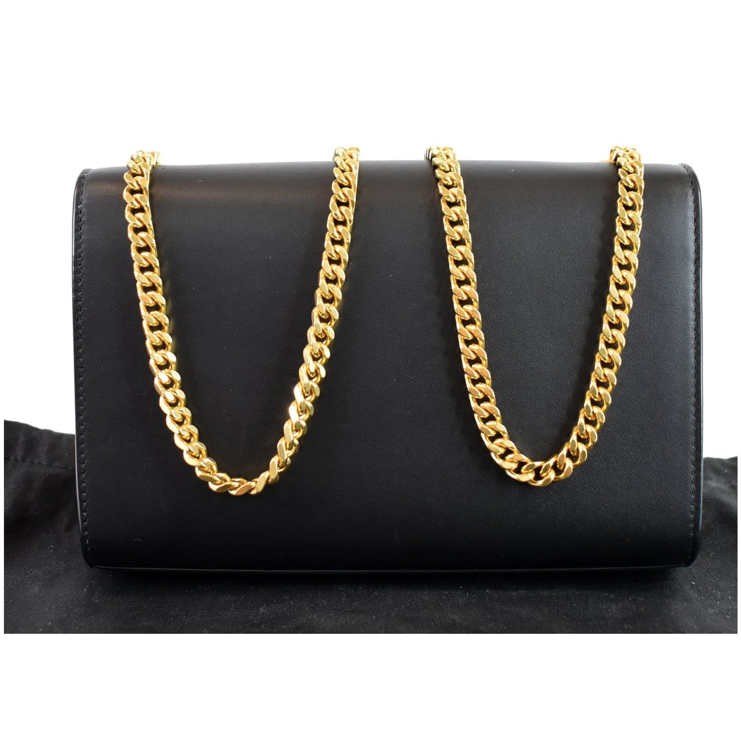 YSL Saint Laurent Saint Kate Smooth Crossbody Bag Leather Black