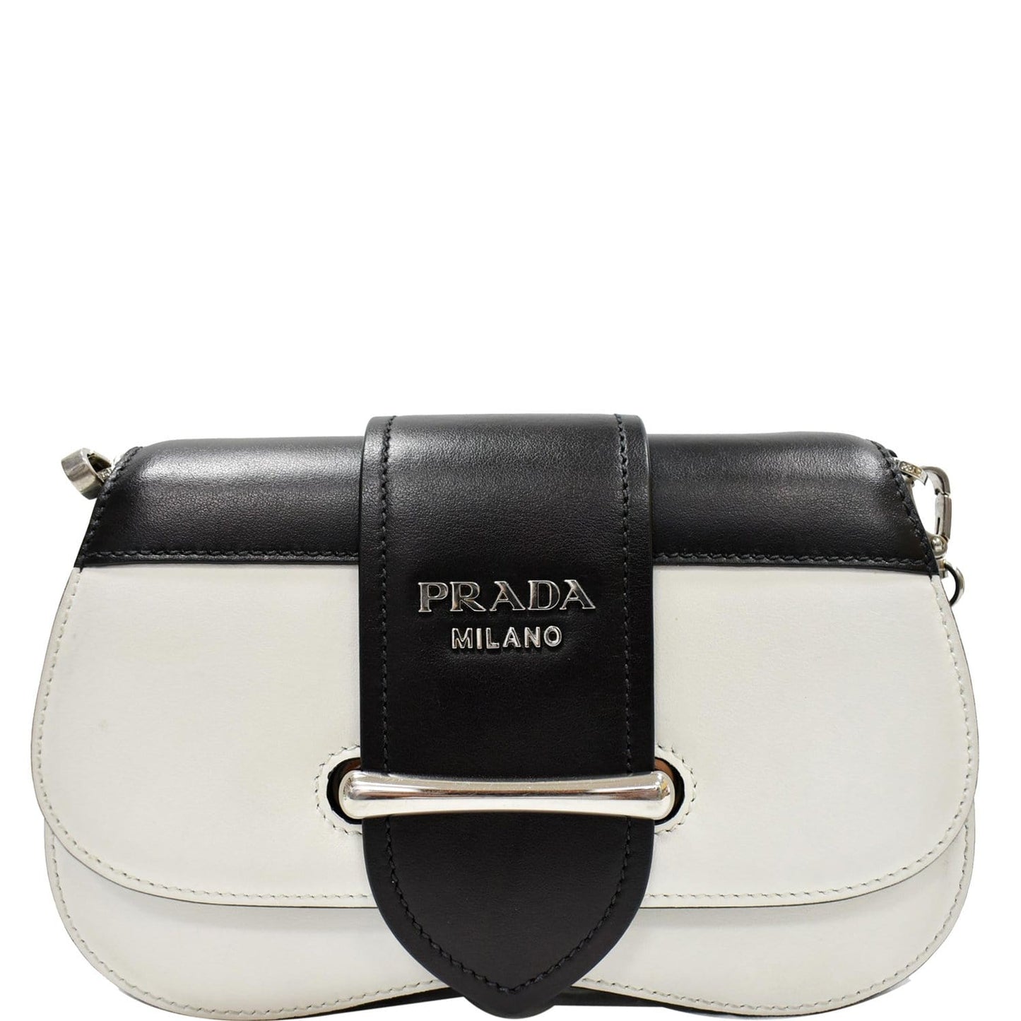 Prada City Sidonie Small Crossbody Bag Last Call Leather Black