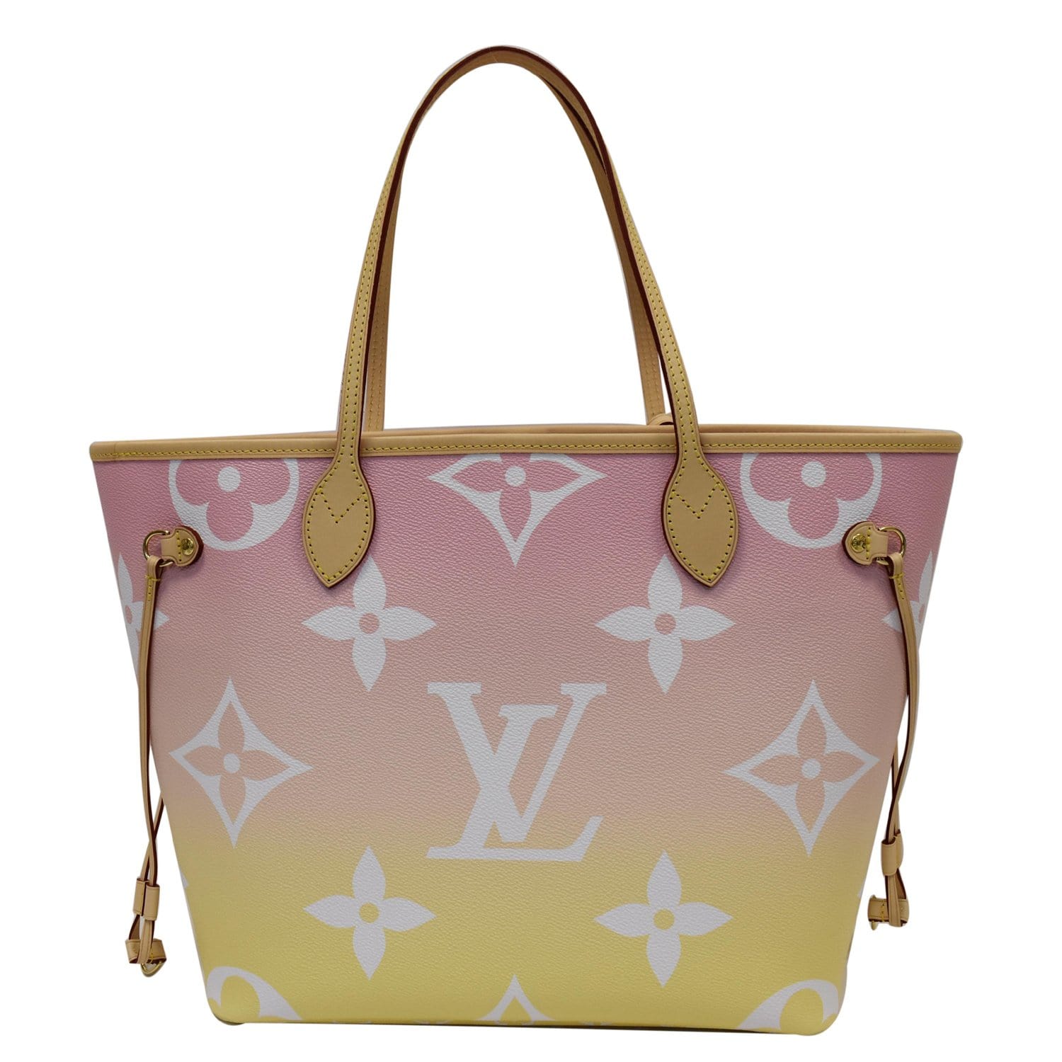 Louis Neverfull Mm Pool Giant Tote Shoulder Monogram Pink Shoulder Bag Pink 1
