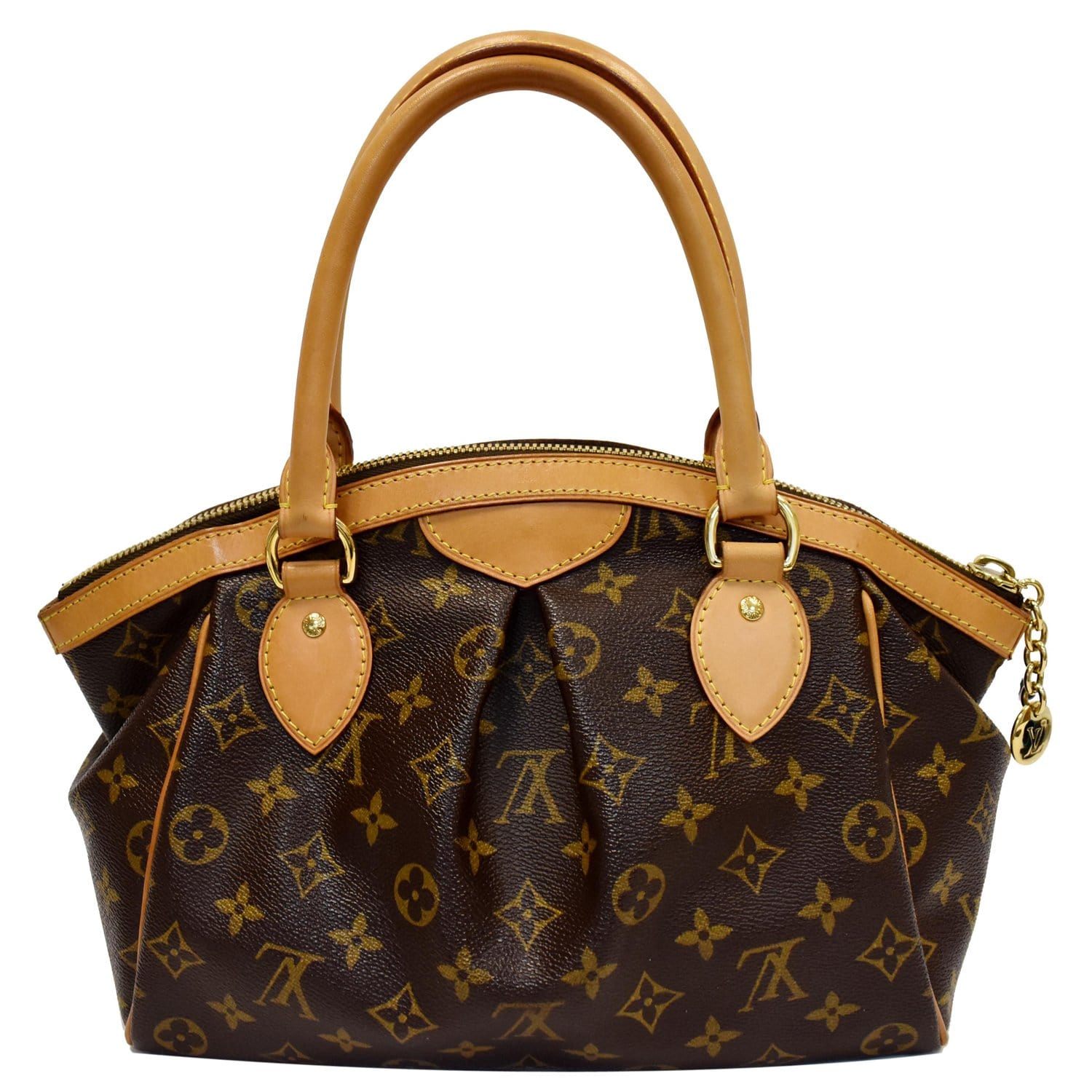 Louis Tivoli Gm Satchel Bag Canvas Monogram Shoulder Bag