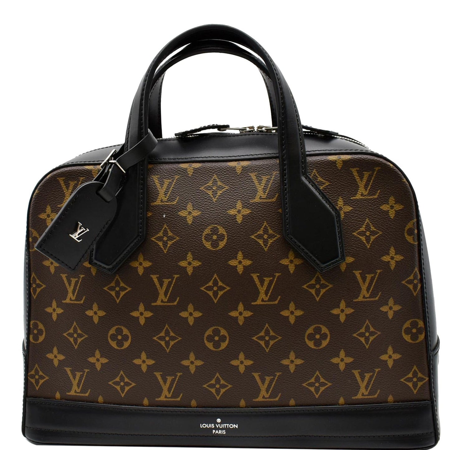 Louis Dora Mm Shoulder Bag Canvas Monogram