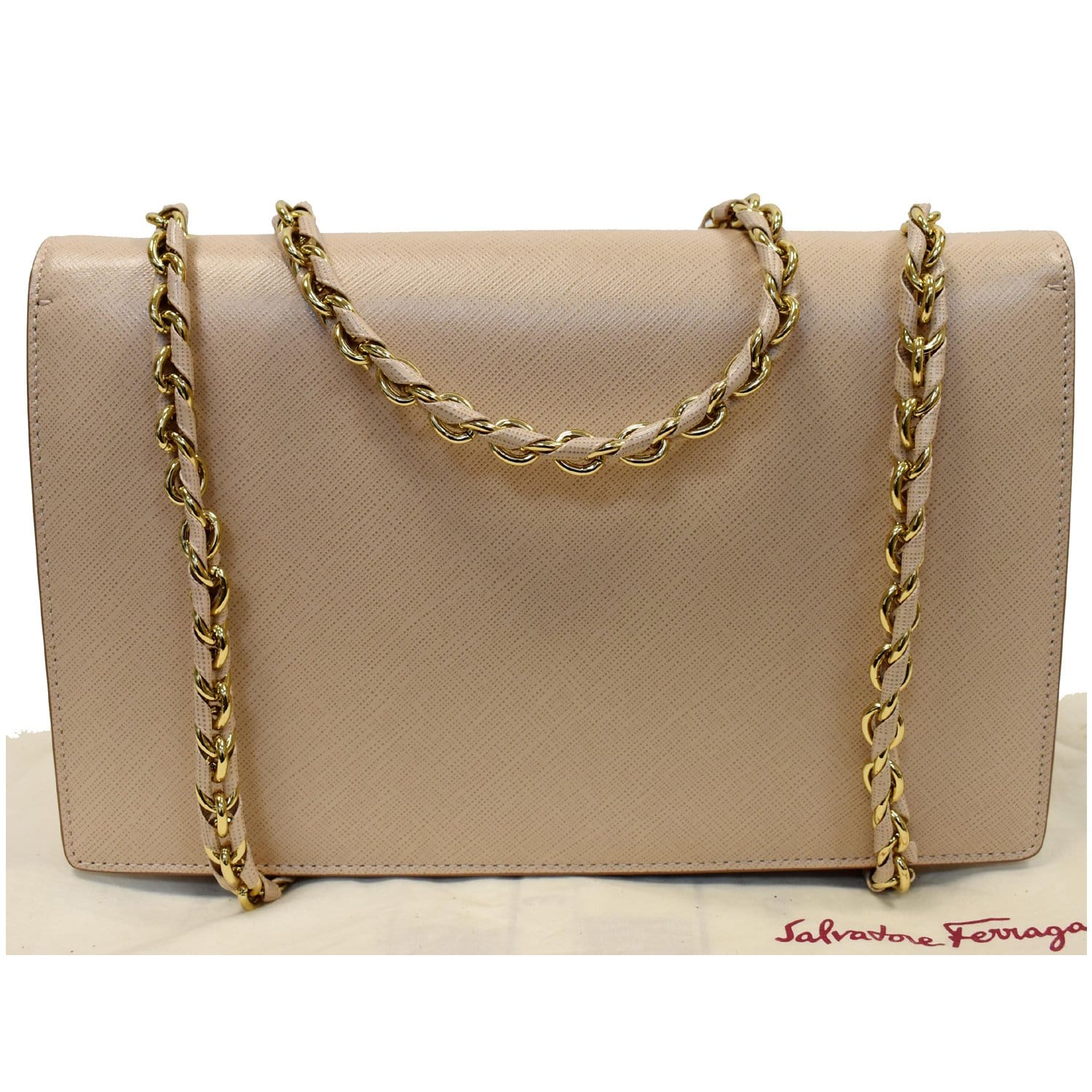 Vara Bow Shoulder Bag Leather Large