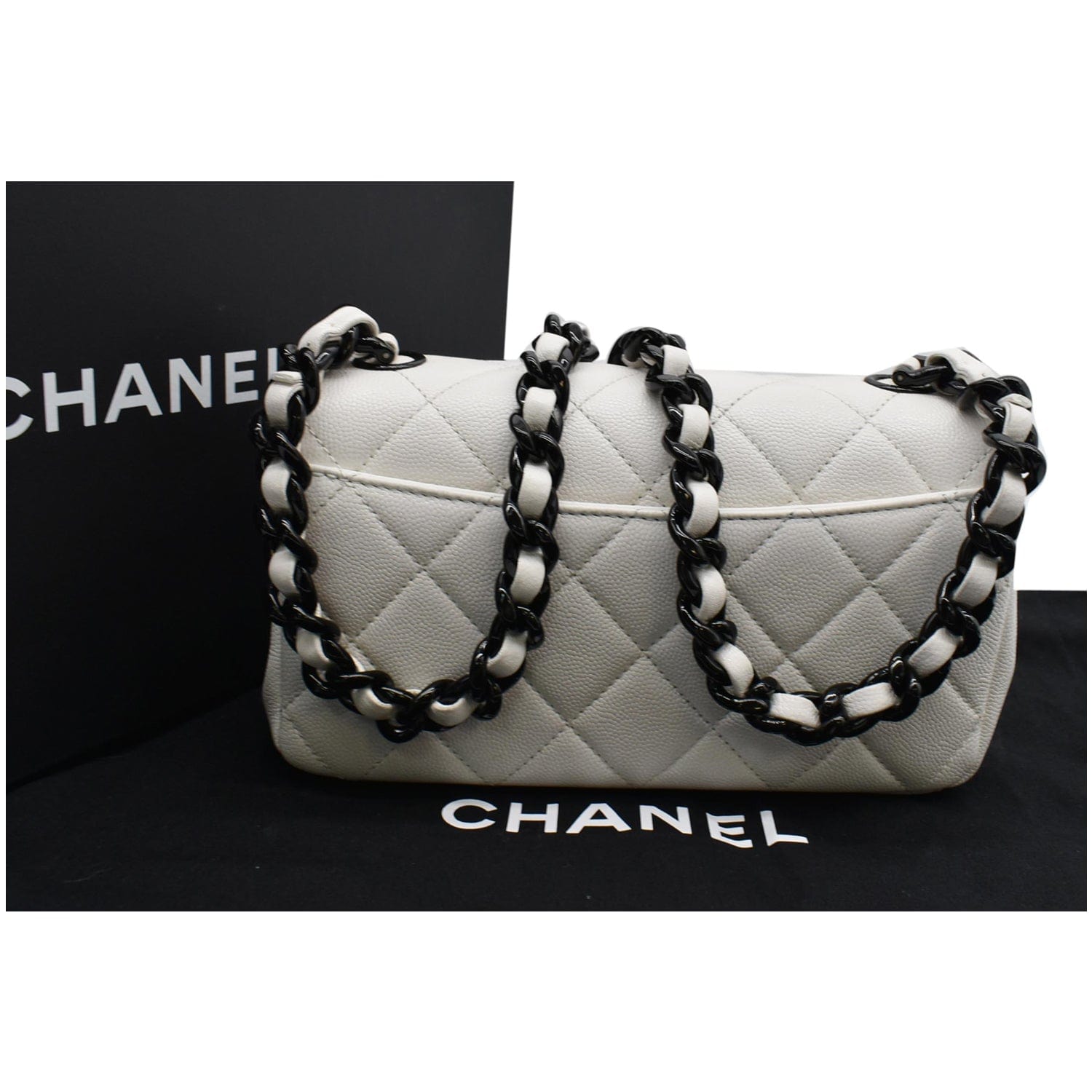 Chanel My Everything Small Caviar Flap Shoulder Bag Leather Quilted
