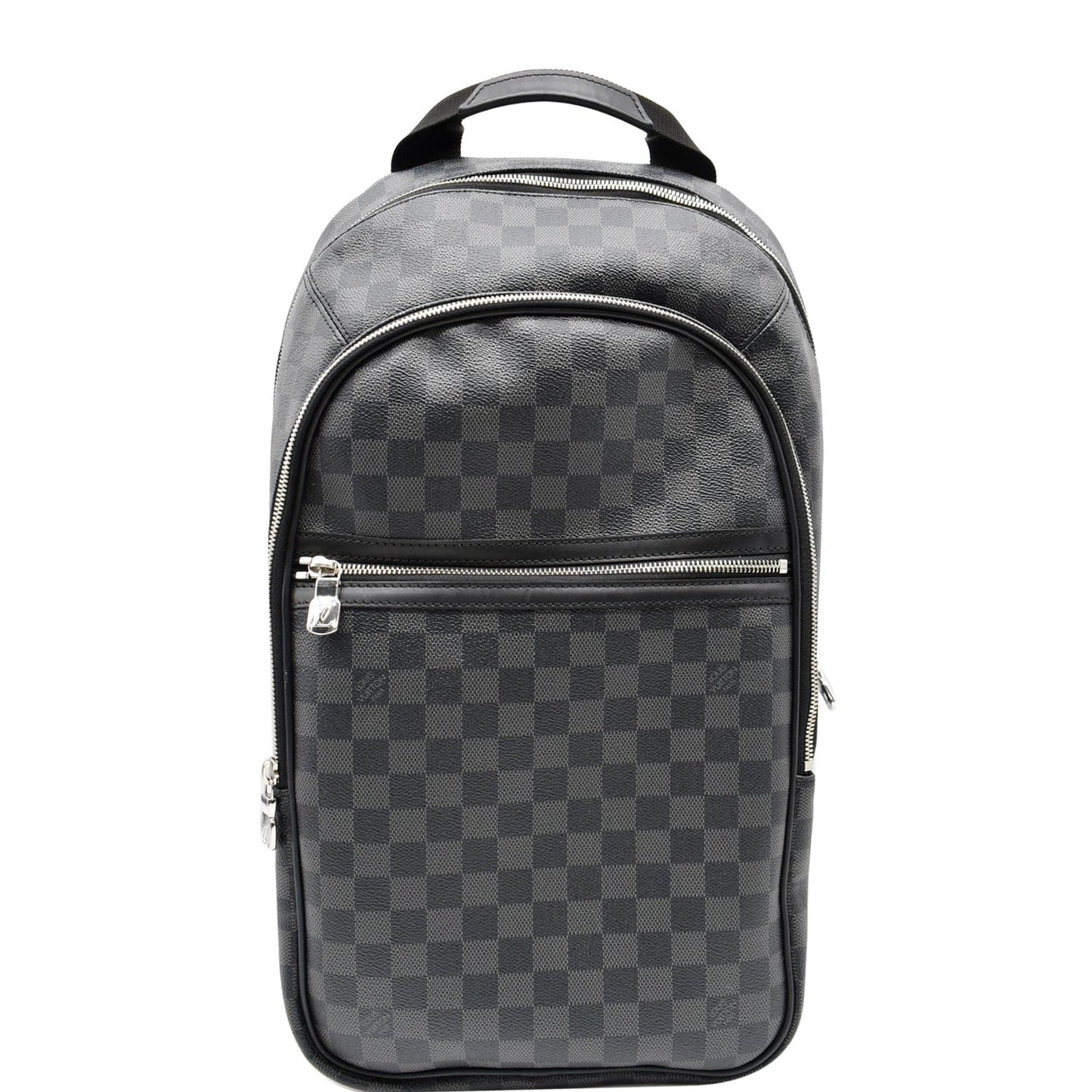 Louis Michael Damier Graphite Backpack Bag Canvas Black