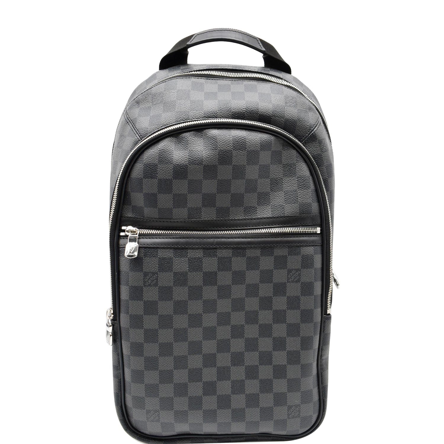 Louis Michael Damier Graphite Backpack Bag Canvas Black