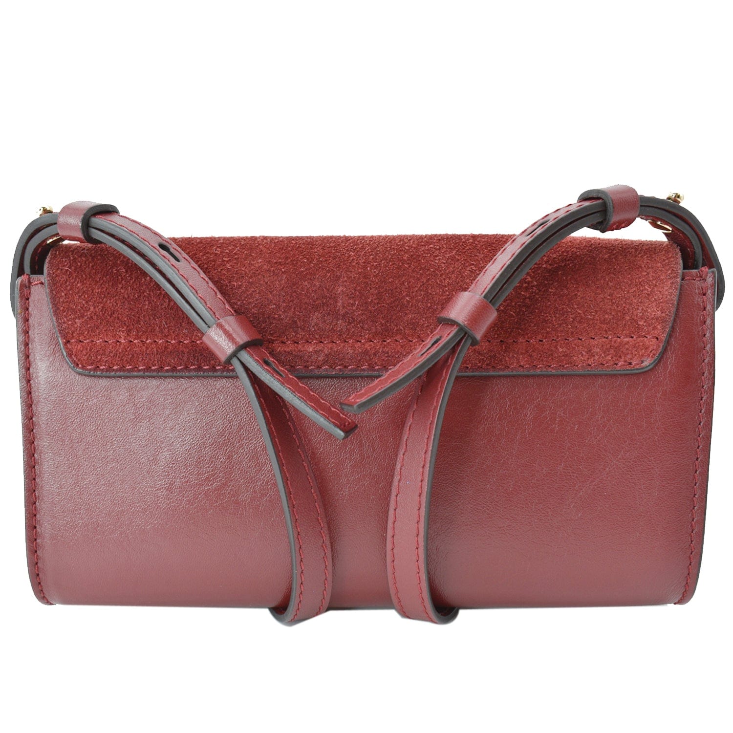 Chloe Mini Faye Shoulder Bag Leather Suede