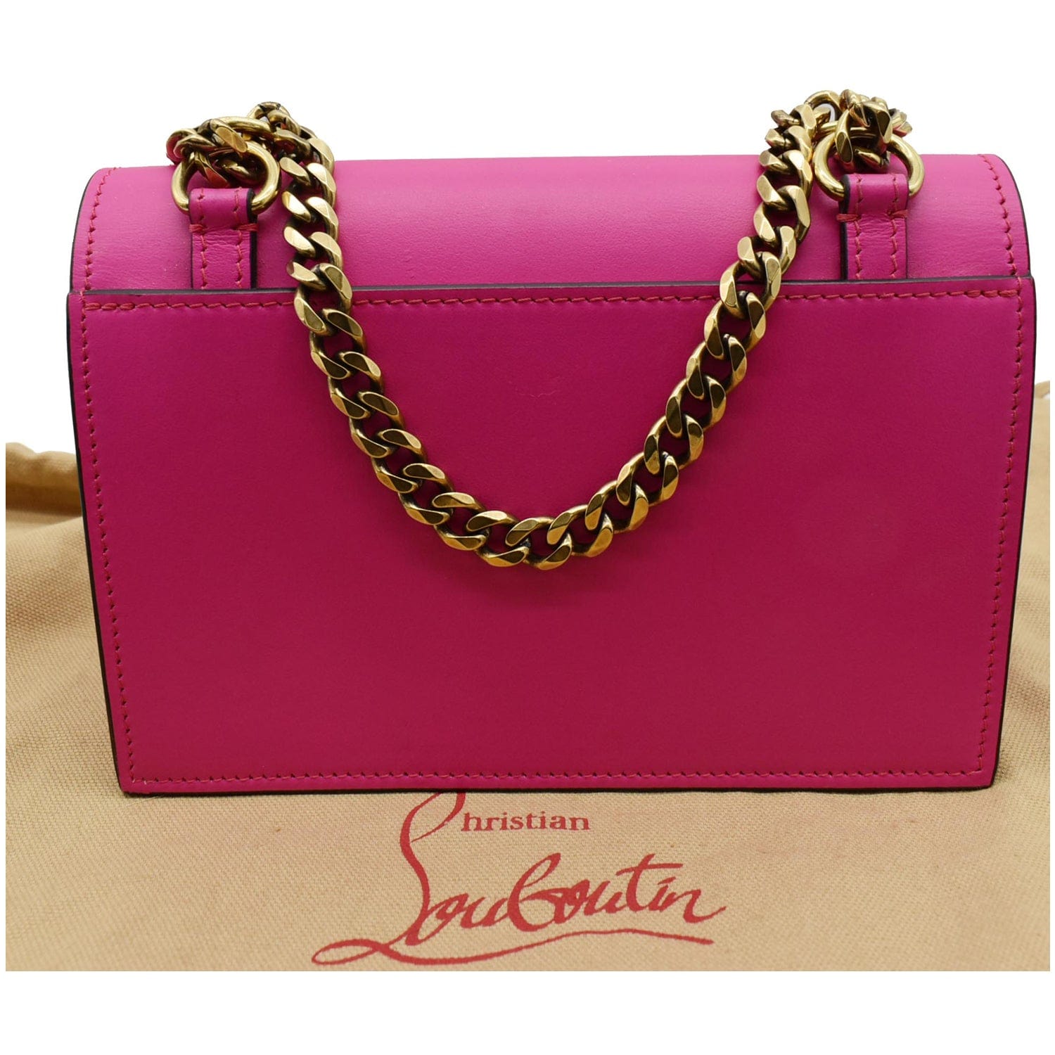 Elisa Shoulder Bag Leather Pink