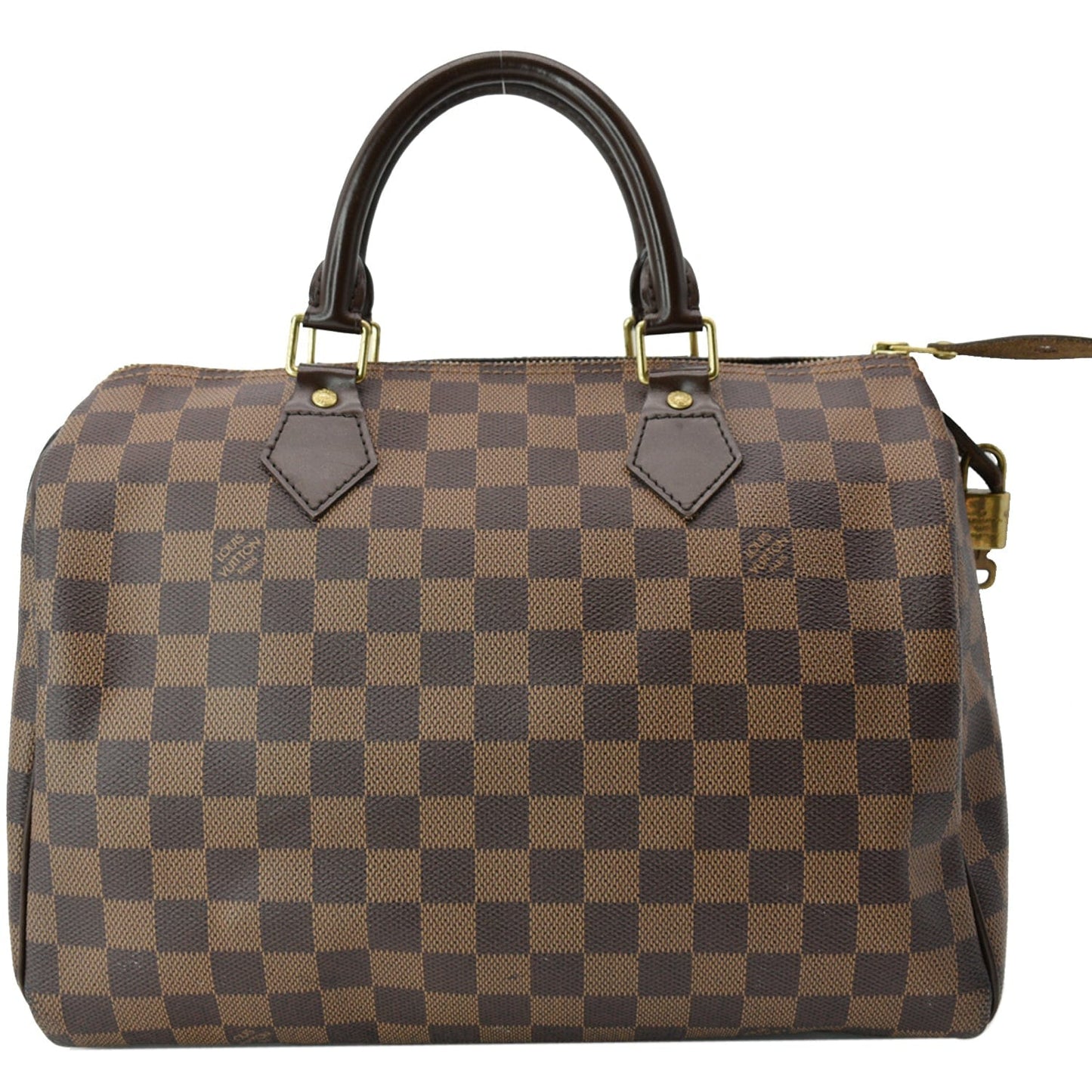 Louis Speedy Damier Ebene Satchel Bag New Brown Travel Bag