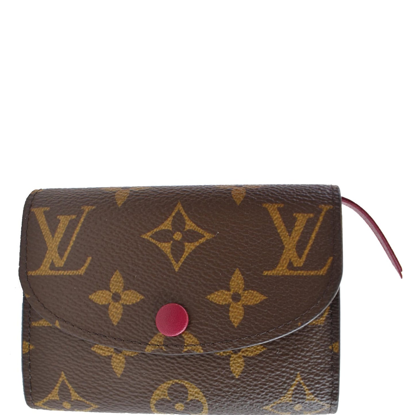 Louis Rosalie Coin Purse Clutch Bag Canvas Monogram