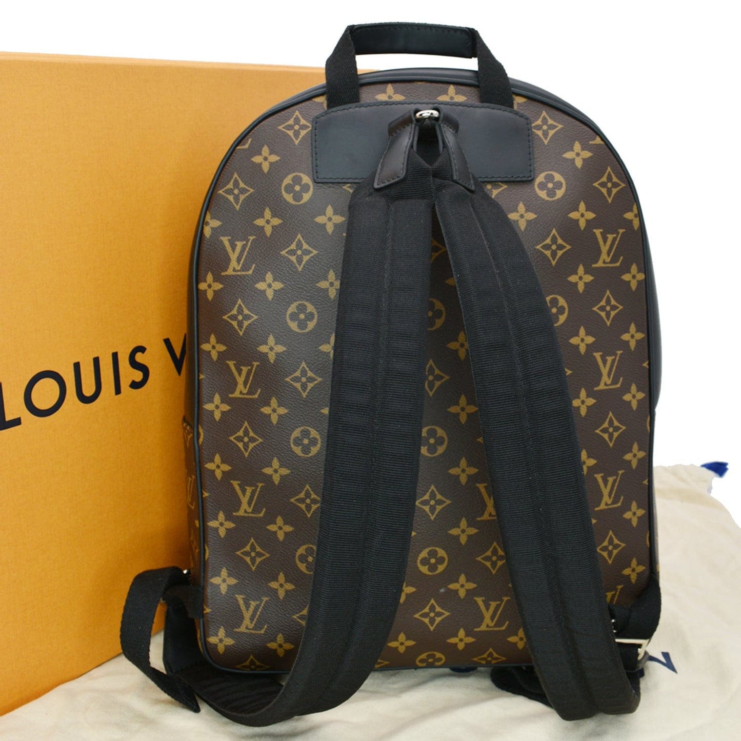 Louis Josh Backpack Bag Canvas Monogram