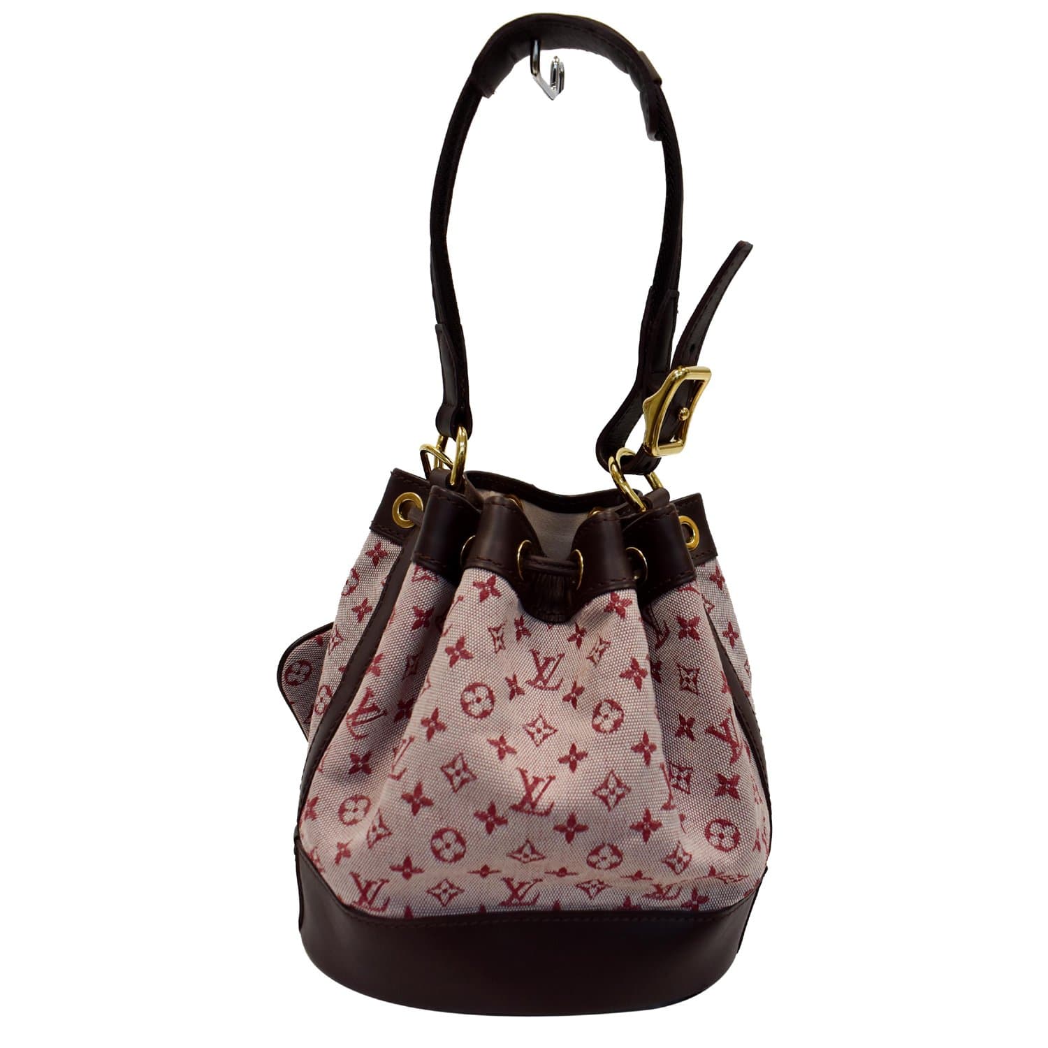 Louis Lin Noe Satchel Bag Cherry Monogram Red Travel Bag