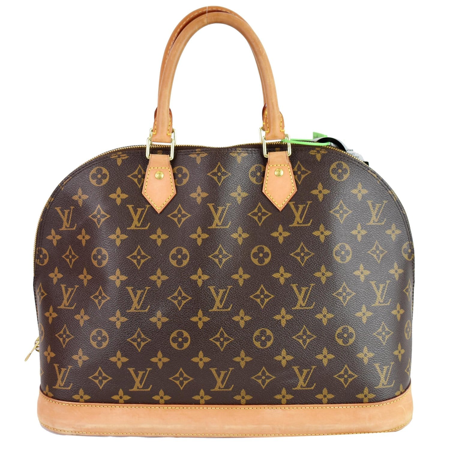 Louis Alma Large Satchel Bag Canvas Monogram Travel Bag