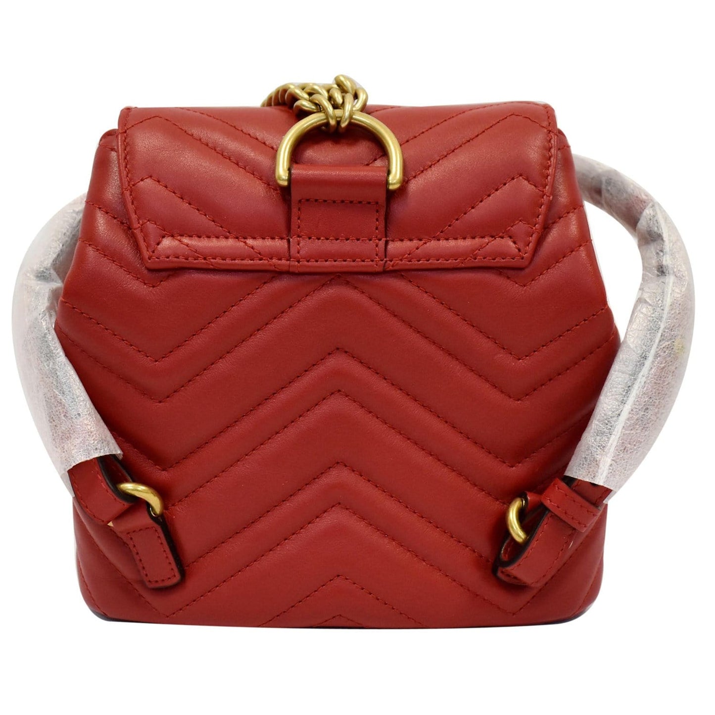 Gucci Marmont Backpack Bag Leather Matelasse