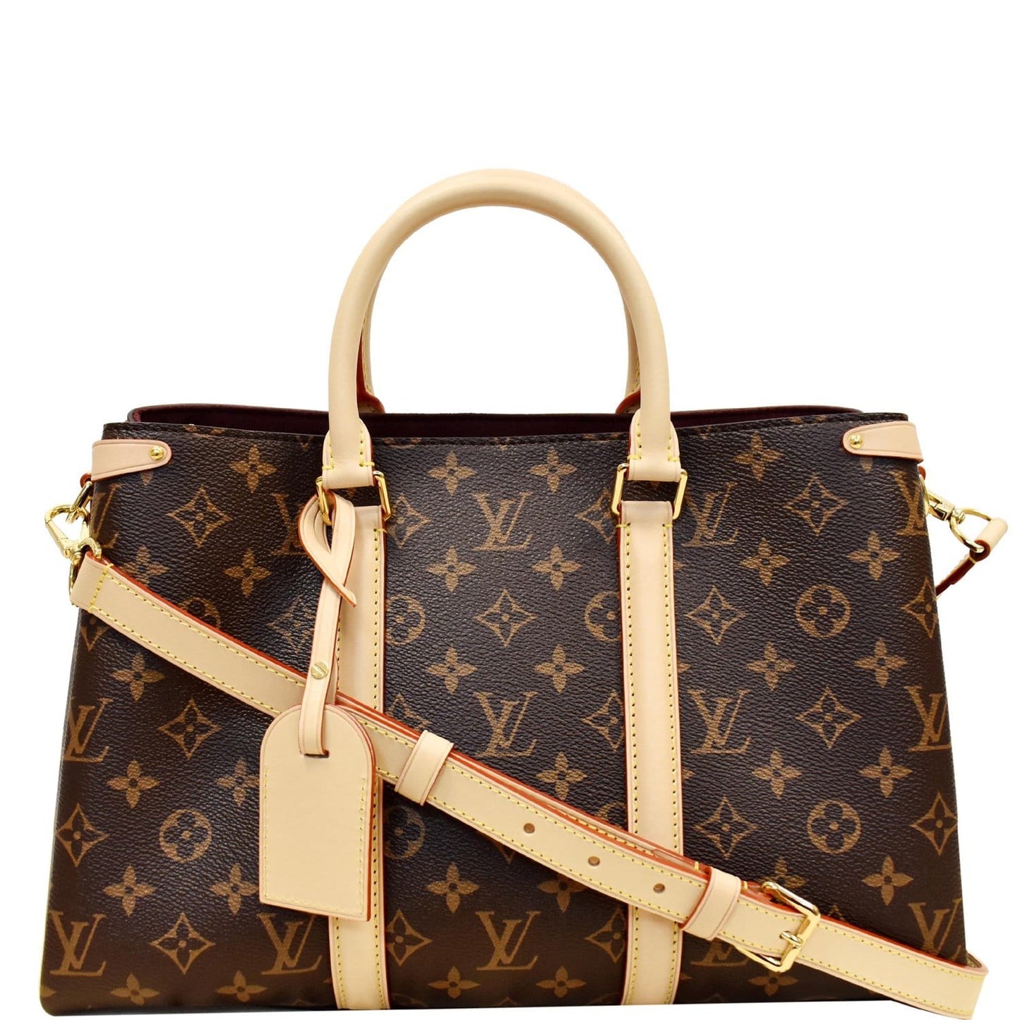 Louis Soufflot Mm Shoulder Bag Canvas Monogram