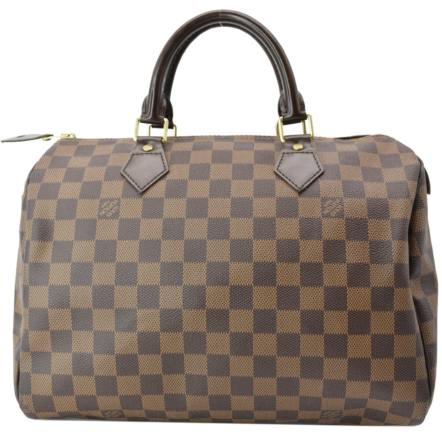 Louis Speedy Damier Ebene Satchel Bag New Brown Travel Bag