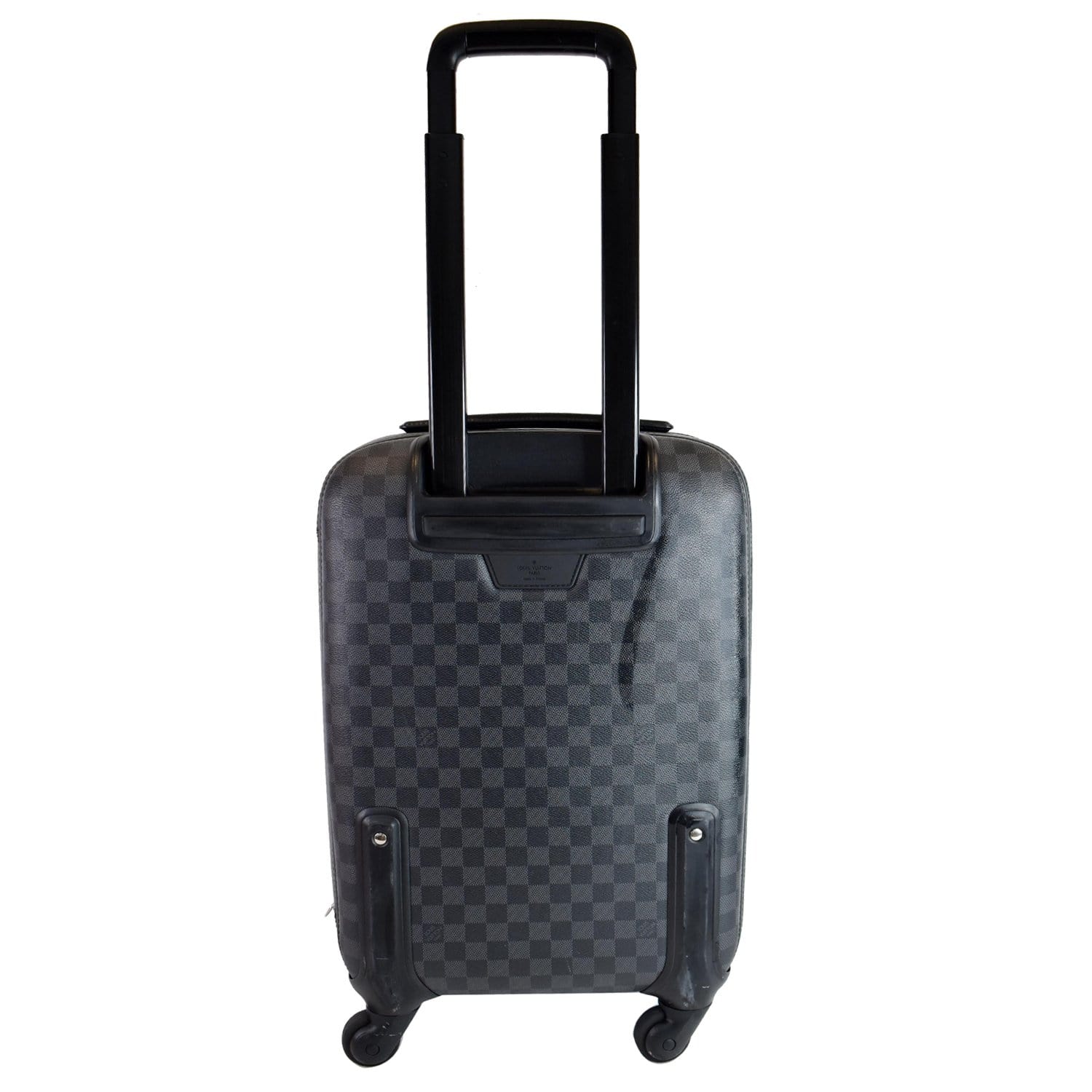 Louis Zephyr Damier Graphite Rolling Suitcase Luggage Black Travel Bag