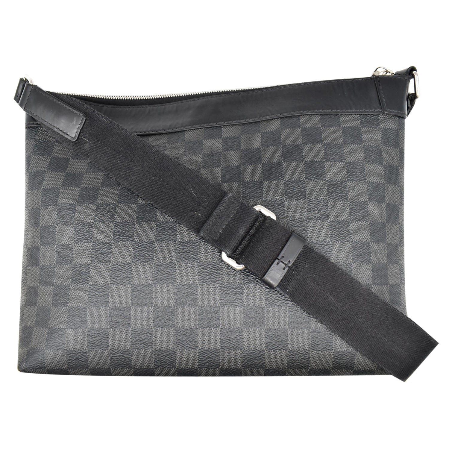Louis Mick Pm Damier Graphite Messenger Bag Black Crossbody Bag