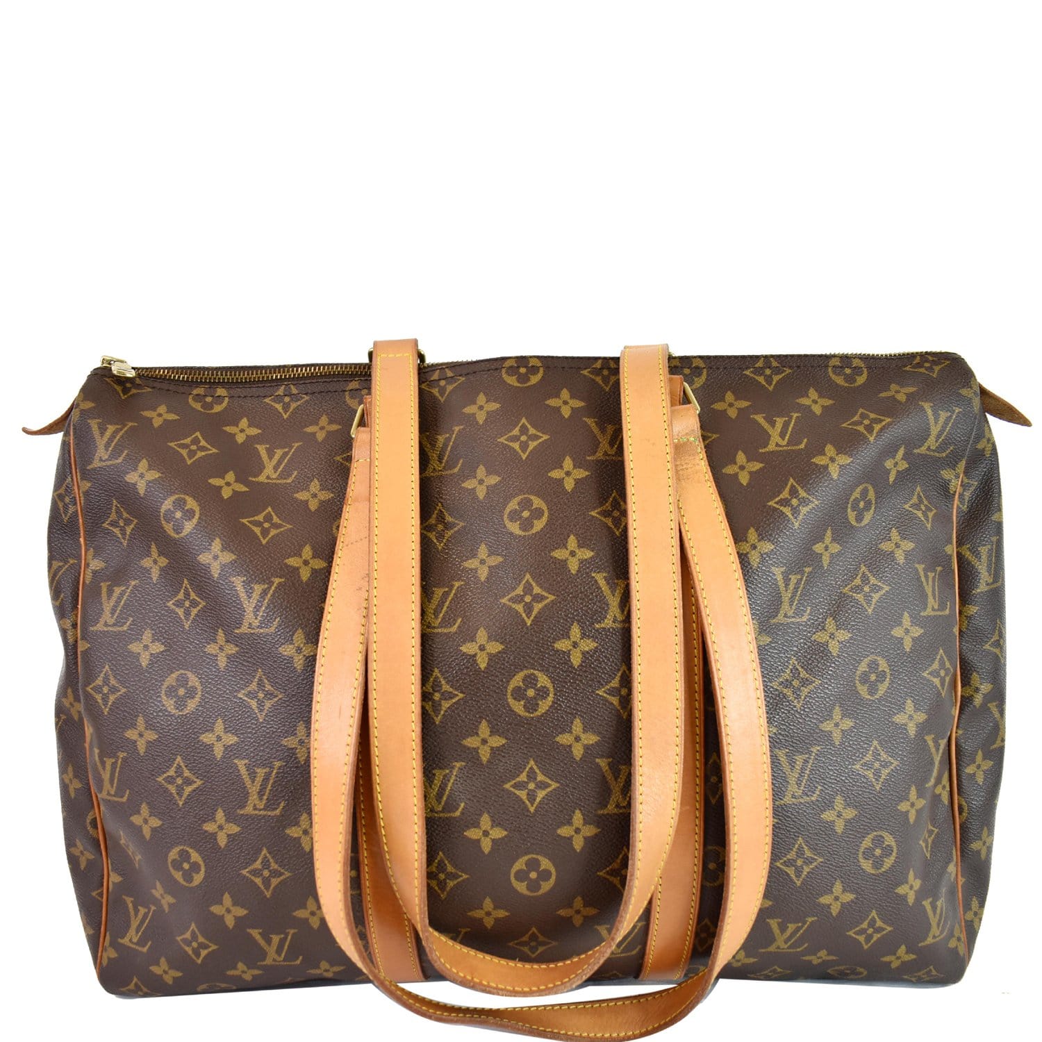 Louis Sac Flanerie Shoulder Bag Canvas Monogram