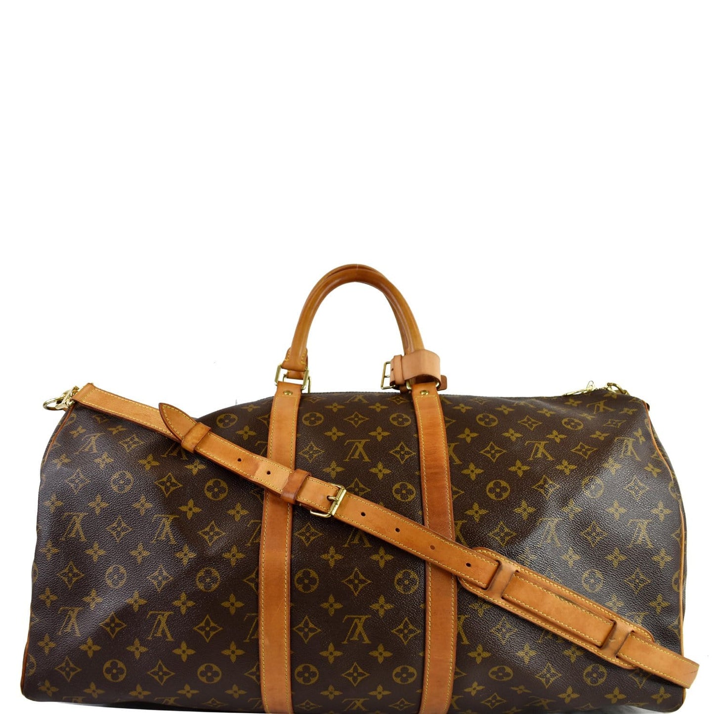 Louis Keepall Bandouliere Travel Bag Canvas Monogram