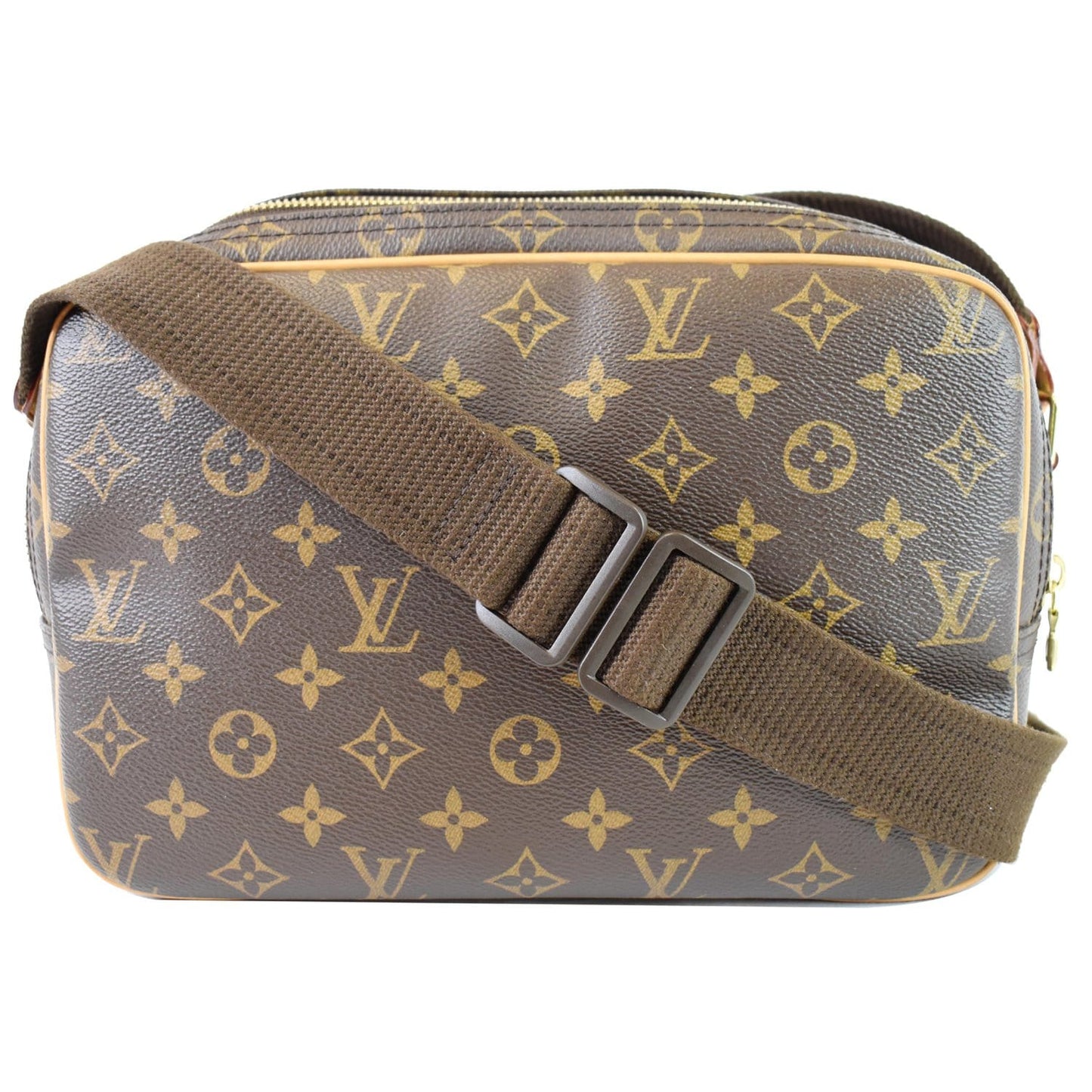 Louis Reporter Pm Shoulder Bag Canvas Monogram