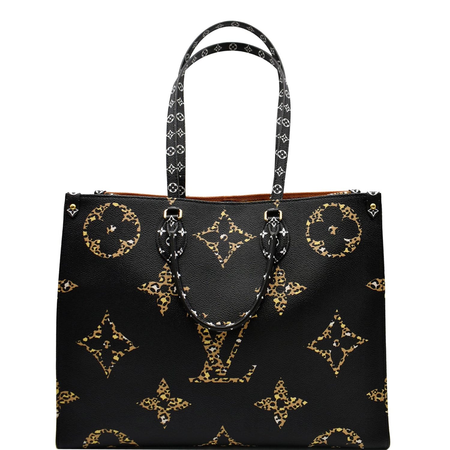 Louis Onthego Jungle Gm Giant Tote Shoulder Canvas Monogram Shoulder Bag