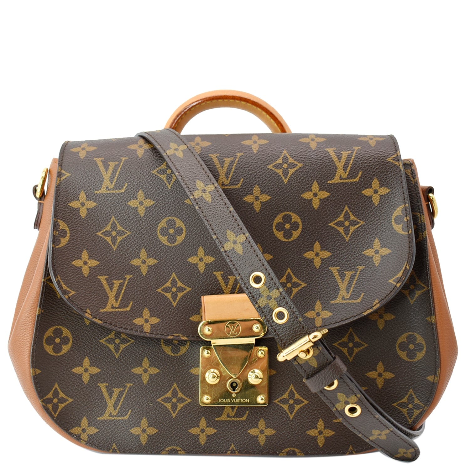 Louis Eden Mm Shoulder Bag Canvas Monogram