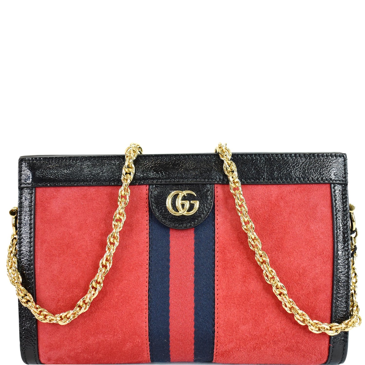 Gucci Ophidia Small Web Shoulder Bag Off Leather Suede