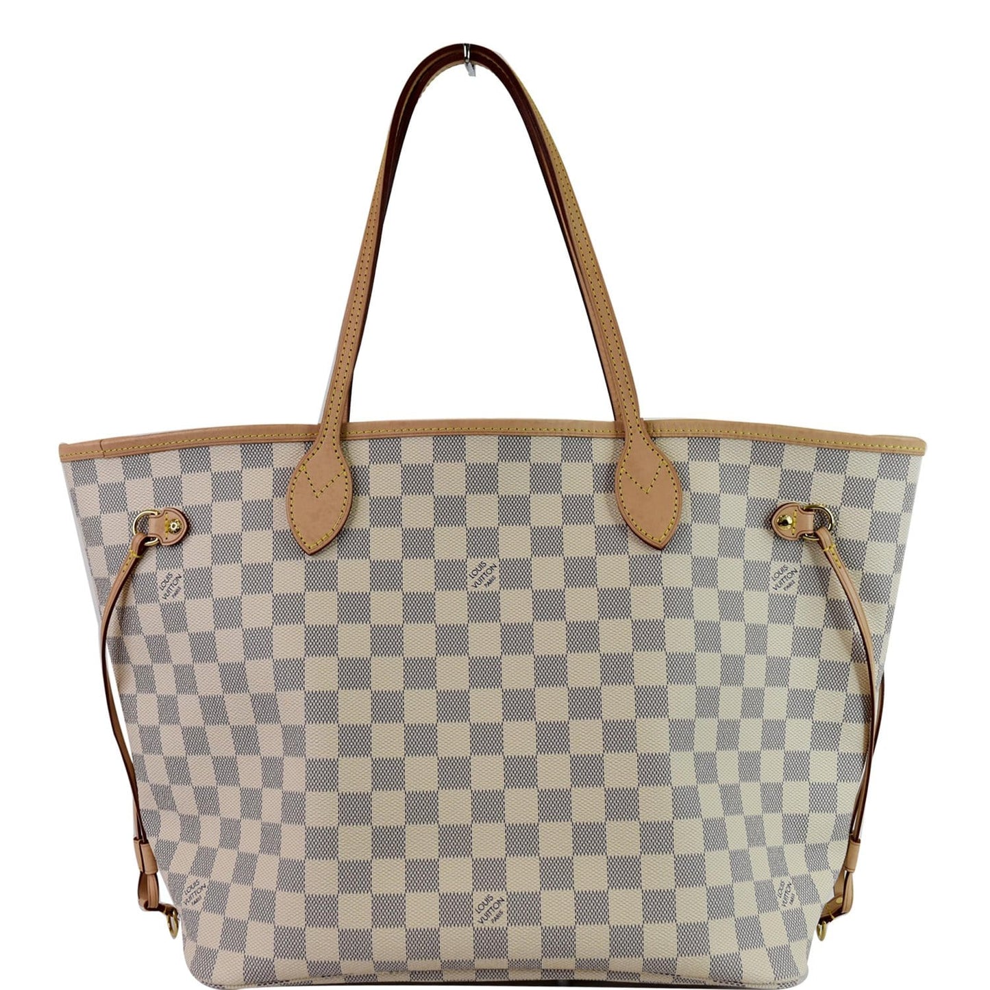 Louis Neverfull Mm Damier Azur Tote Shoulder Shoulder Bag